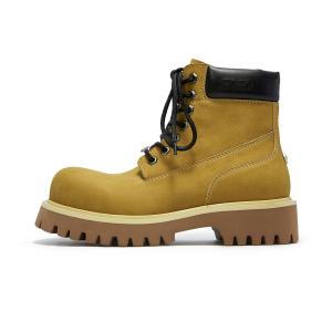 SENGUOGUO Короткие ботинки Martin 5 см унисекс, желтые