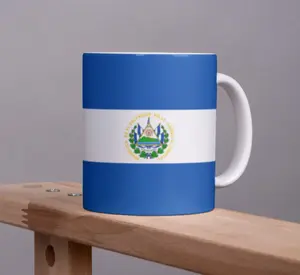 Кружка Сальвадора с флагом, кофейная чашка, национальная кружка, кофейная чашка, офисный чай Tinisu