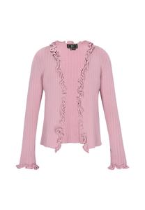 Faina Кардиган из трикотажа в светло-розовом цвете