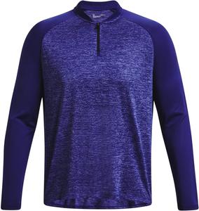 Футболка Under Armour Tech 2.0 Novelty 1/4 Zip, Sonar Blue/Black