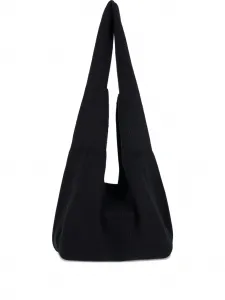 Сумка на плечо Sol в рубчик Aya Muse, черный