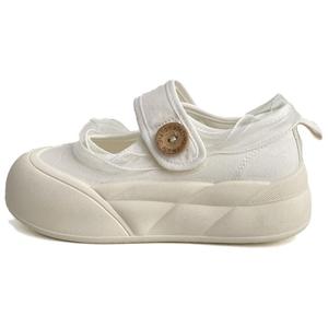 Туфли Мэри Джейн на платформе женские City camel, White