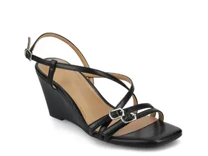 Clinne Wedge Сандалии Journee, Black
