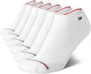 Женские носки Tommy Hilfiger с низкой посадкой - 6 пар носков Performance Cushioned Comfort, незаметные - спортивные носки для женщин (4-10), White