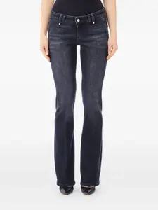 Джинсы с эффектом потертостей Liu Jo, синий