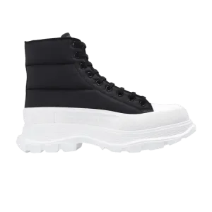 Кроссовки Alexander McQueen Alexander McQueen Tread Slick Boot 'Black White Nylon', черный