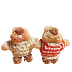 Плюшевая кукла из трикотажной ткани сурки высота 13см Jinnew