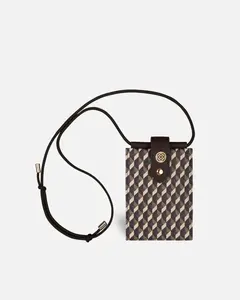 Сумка для мобильного телефона Born с регулируемым ремешком и магнитной застежкой Lonbali, коричневый