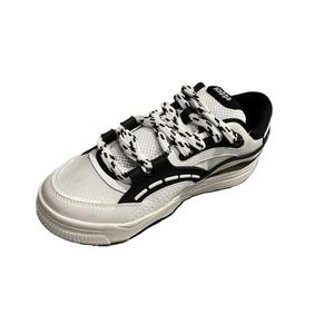 Kappa Антискользящие износостойкие низкие скейтерские кроссовки унисекс черные, цвет Black