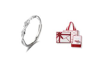 Кольцо Women's COPI, Lianzhi Ring [Women'S Model] + [Love Heart Gift Box]