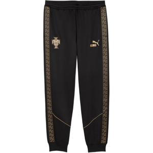 Anthem FW25 Portugal Special Edition KING предматчевые спортивные брюки мужские PUMA, черный/золотой