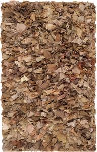 Ковер SAFAVIEH, 77 x 122 см, Rio Shag Collection, Natural & Multi, ручной работы, декоративный, толщиной 9 см, идеально для помещений с высокой проходимостью: прихожая, гостиная, спальня (SG951N)