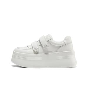 BELLE Низкие женские кроссовки белого цвета