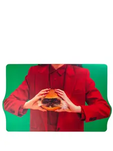 Набор Cat-Liscious из четырех салфеток Seletti, красный