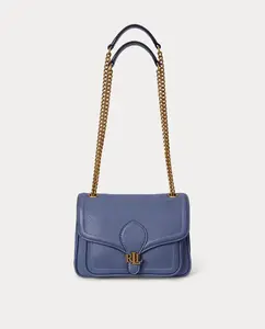 Женская кожаная сумка Bradley маленького размера Lauren, синий