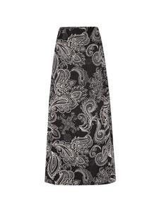 Длинная юбка DreiMaster Klassik, цвет schwarz weiss