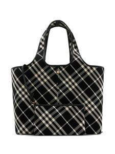 Сумка-тоут Burberry Vintage Check среднего размера, черный