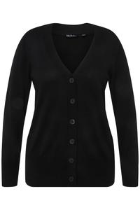 Толстовка Ulla Popken Strickjacke, черный