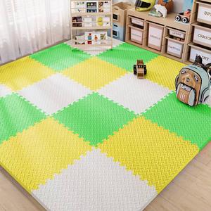 Budis Ковер 30х30 см из пеноматериала, противоскользящий, влагостойкий, для гостиной/спальни, 40 шт