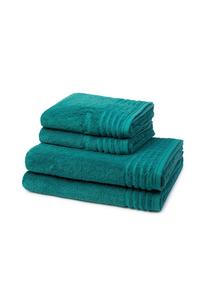 Набор полотенец Vossen Style Supersoft, 4 штуки, 100x50/140x67 см, морской