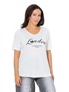 Ulla Popken Футболка кремового цвета