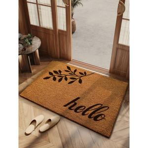 Dajiang Ковер 100х150 см для прихожей из кокосового волокна, износостойкий, пылеудаляющий, стандартного размера