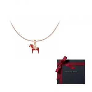 Женское колье из сплава Daniel Wellington Dw/Danielwellington, nordic pony pendant o letter chain