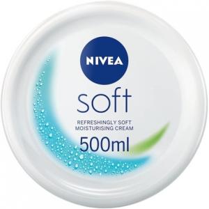 Мягкий увлажняющий крем 500 мл - для лица и тела Nivea