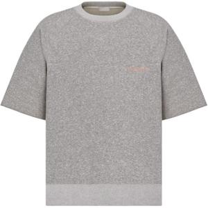 Футболка мужская серая Dior, серый