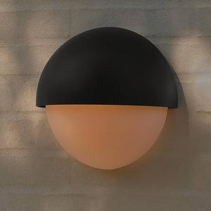 Уличный настенный светильник Nordlux Scorpius, черный - поликарбонат - 20 x 18 x 10 см