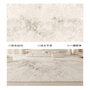 Y U-LIVE Ковер 200х300 см для гостиной/спальни, светлый люкс, водостойкий, из искусственной шерсти Spring Bud, без линьки и катышков