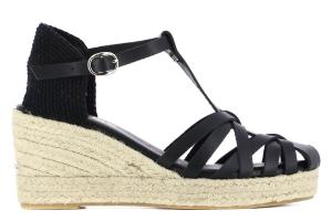 Эспадрильи Boise на танкетке Camila'S, черный