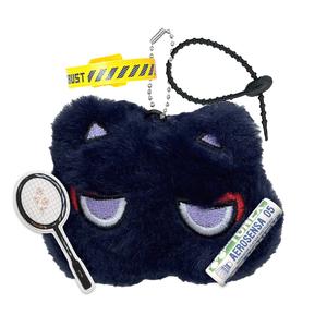 AIZIYUO Плюшевый кулон Badminton Bunny Blue Eyed Cat высота 7см