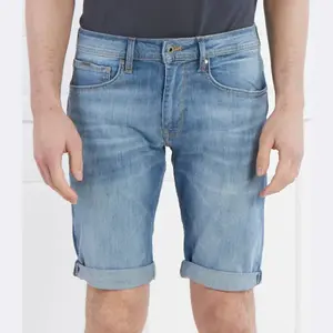 Джинсовые шорты прямого кроя Pepe Jeans London, синий