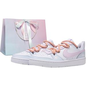 Court Borough 2026 Paw Prints, Shape Shifting Monster кожаные противоскользящие с амортизацией и устойчивостью к истиранию низкие кроссовки Nike, 2026 paw print[shopping bag]