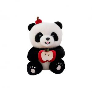 Плюшевая кукла National Treasure Panda Apple And Umbrella высотой 20см/40см DUOAI