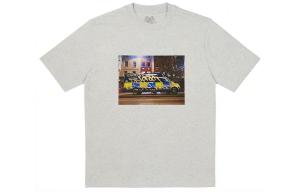 Palace Футболки FW23, унисекс, серые, с круглым вырезом, умеренно прямой крой