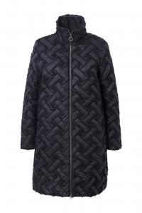 Ulla Popken Куртка для межсезонья в черном цвете