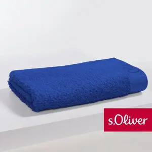 С.Оливер полотенце "с. Полотенце Oliver (1 шт.), особенно мягкое и впитывающее S.Oliver 50х100 см (1 шт.), синий