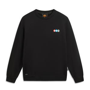 Мужской свитшот Li Ning x 1807 LIANNINGKUAN Basketball Collection, черный