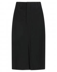 Юбка миди Saint Laurent, черный