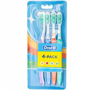 Зубные щетки Oral-B Medium, 4 шт., 4 шт., СРЕДНИЕ