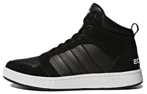 Hoops Mid Скейтбординг Кроссовки Мужские Средний Верх Черный Adidas Neo