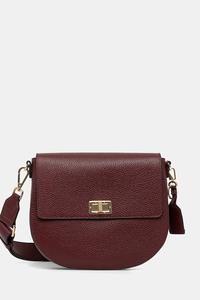 Кожаная сумка Geox, бордовый