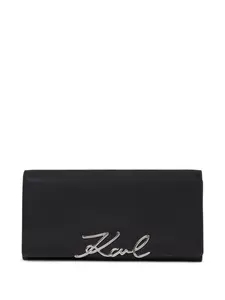 Кошелек Signature Karl Lagerfeld, черный
