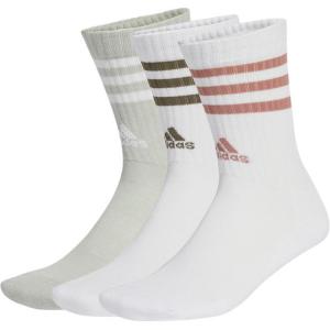 Adidas Носки до середины икры Unisex 3 шт Light Green/White