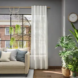 Нейтекс для вас! Штора «Libre-ECO», (1 шт.), устойчивая, на заказ Neutex For You!, цвет creme