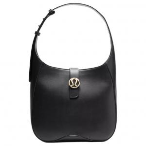 Lululemon Полиэстеровая женская сумка через плечо черная