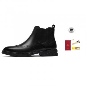 Ботинки Челси мужские черный Laorentou