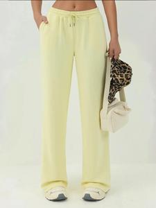 Широкие брюки Hiccup, лимонно-желтый